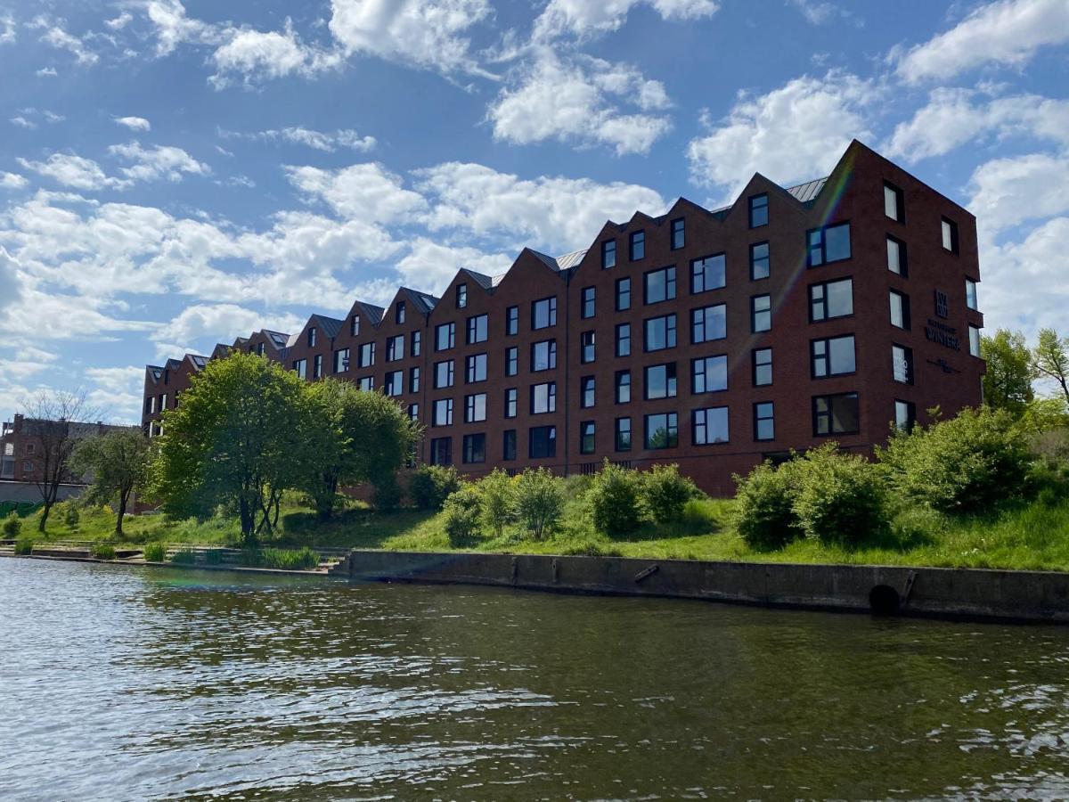 Apartmán Blue Raven Motlawa Grand Gdaňsk Exteriér fotografie