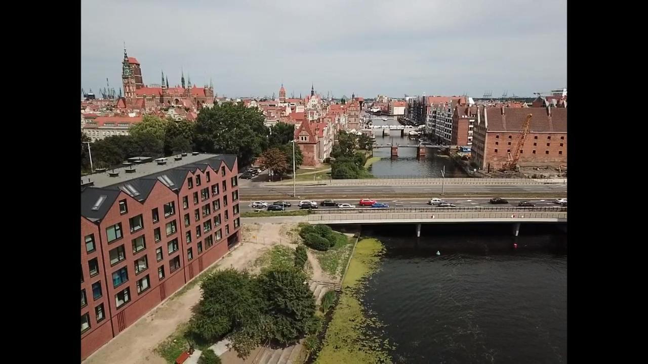 Apartmán Blue Raven Motlawa Grand Gdaňsk Exteriér fotografie