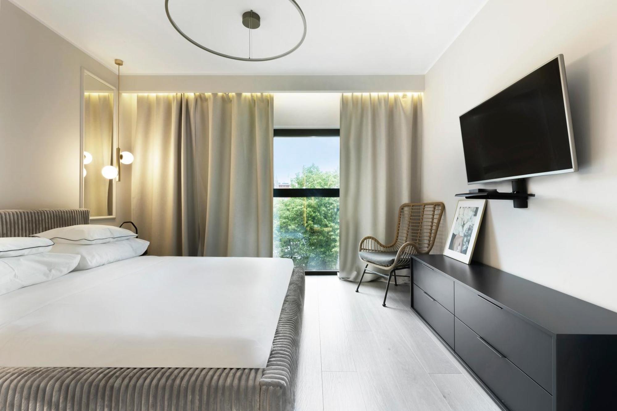 Apartmán Blue Raven Motlawa Grand Gdaňsk Exteriér fotografie