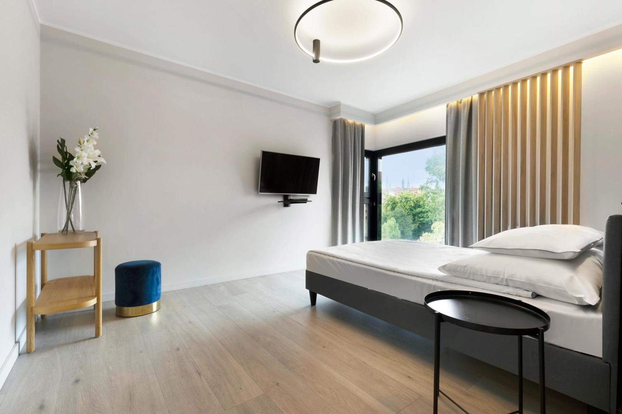Apartmán Blue Raven Motlawa Grand Gdaňsk Exteriér fotografie